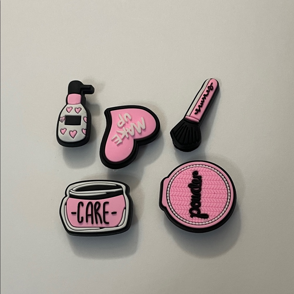 Pink Makeup-Themed Kids Accessories Set